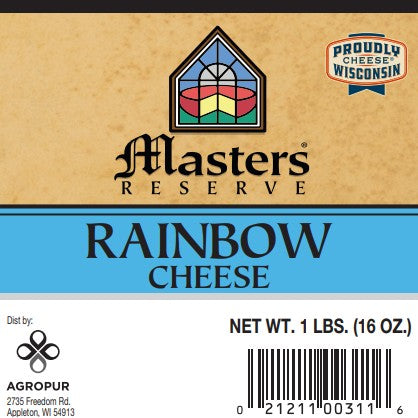 Rainbow Cheese (Colby-Jack)