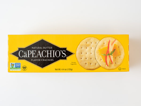 Cäpeachio's Natural Butter Crackers