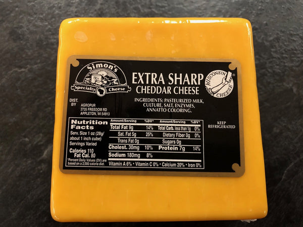 Simon's 3 Year Old Extra Sharp Cheddar