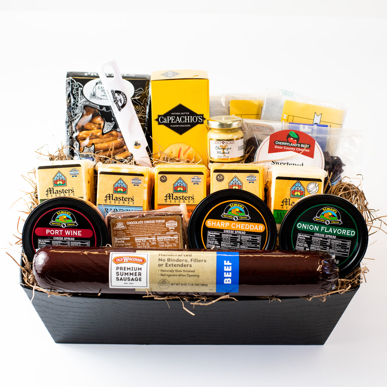 #8 You Cheddar Believe It: Gourmet Gift Basket