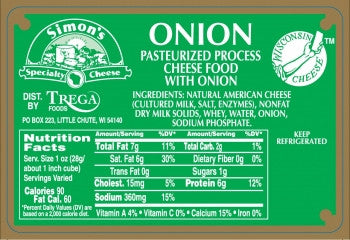 Onion Cheese (process)