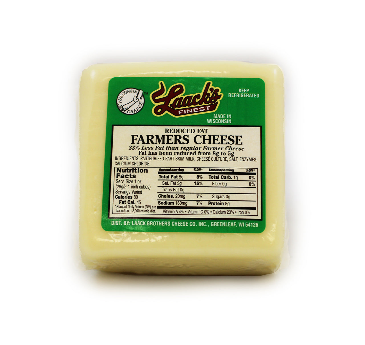 Reduced Fat Farmers Cheese